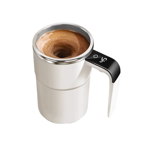 Automatic Magnetic Electric Self Stirring Mug Cup Mixing Coffee Milk Tea Beer